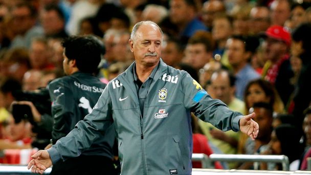 Fotbal, Švýcarsko - Brazílie: Luiz Felipe Scolari