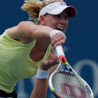 Alison Riskeová Riskeová na tenisovém US Open