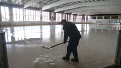 Zimní stadion Kobra (dříve Konstruktiva), únor 2020