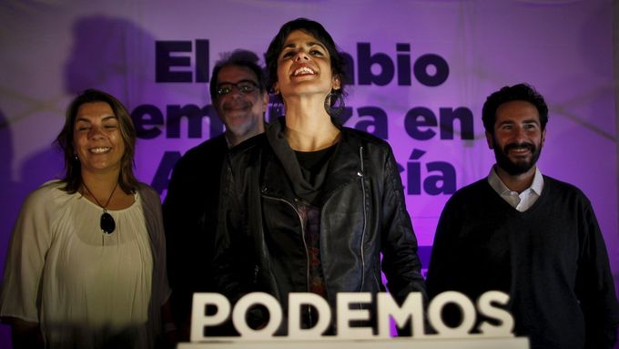 Hnutí Podemos skončilo v andaluských volbách třetí. A jeho potenciál prý ještě poroste.