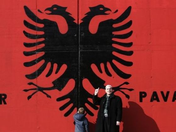 Více o Kosovu Kosovo-obří vlajka