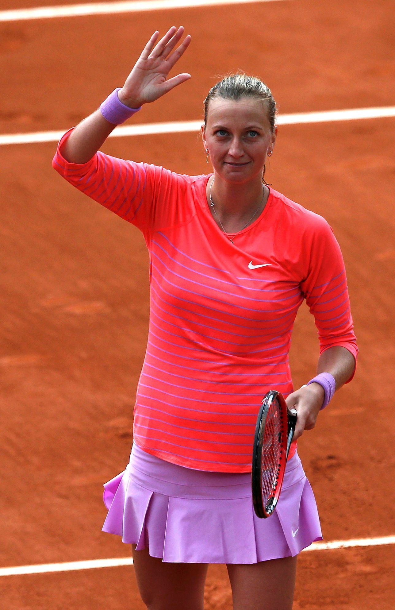 Petra Kvitová v prvním kole French open 2015