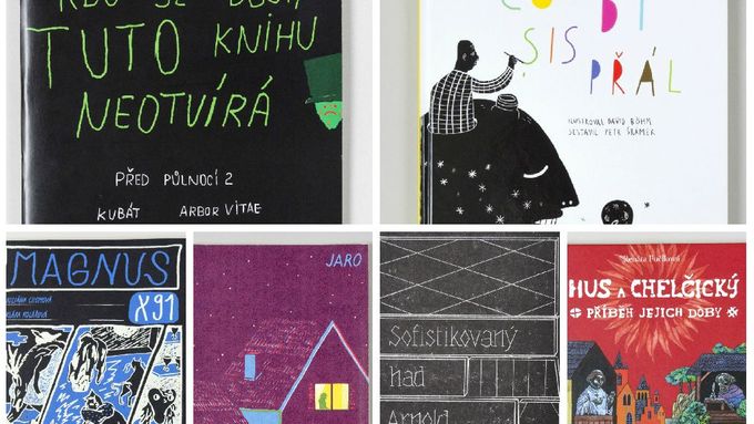 Podívejte se, které knihy uspěli v 50. ročníku soutěže Nejkrásnější české knihy roku 2014