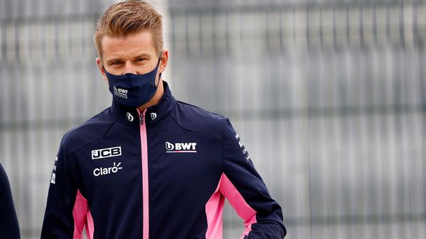 Nico Hülkenberg z Racing Pointu ve Velké ceně k výročí 70 let F1