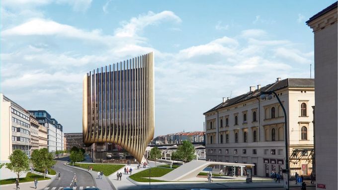 Penta chce obestavět Masarykovo nádraží. Projekt navrhla světoznámá Zaha Hadid