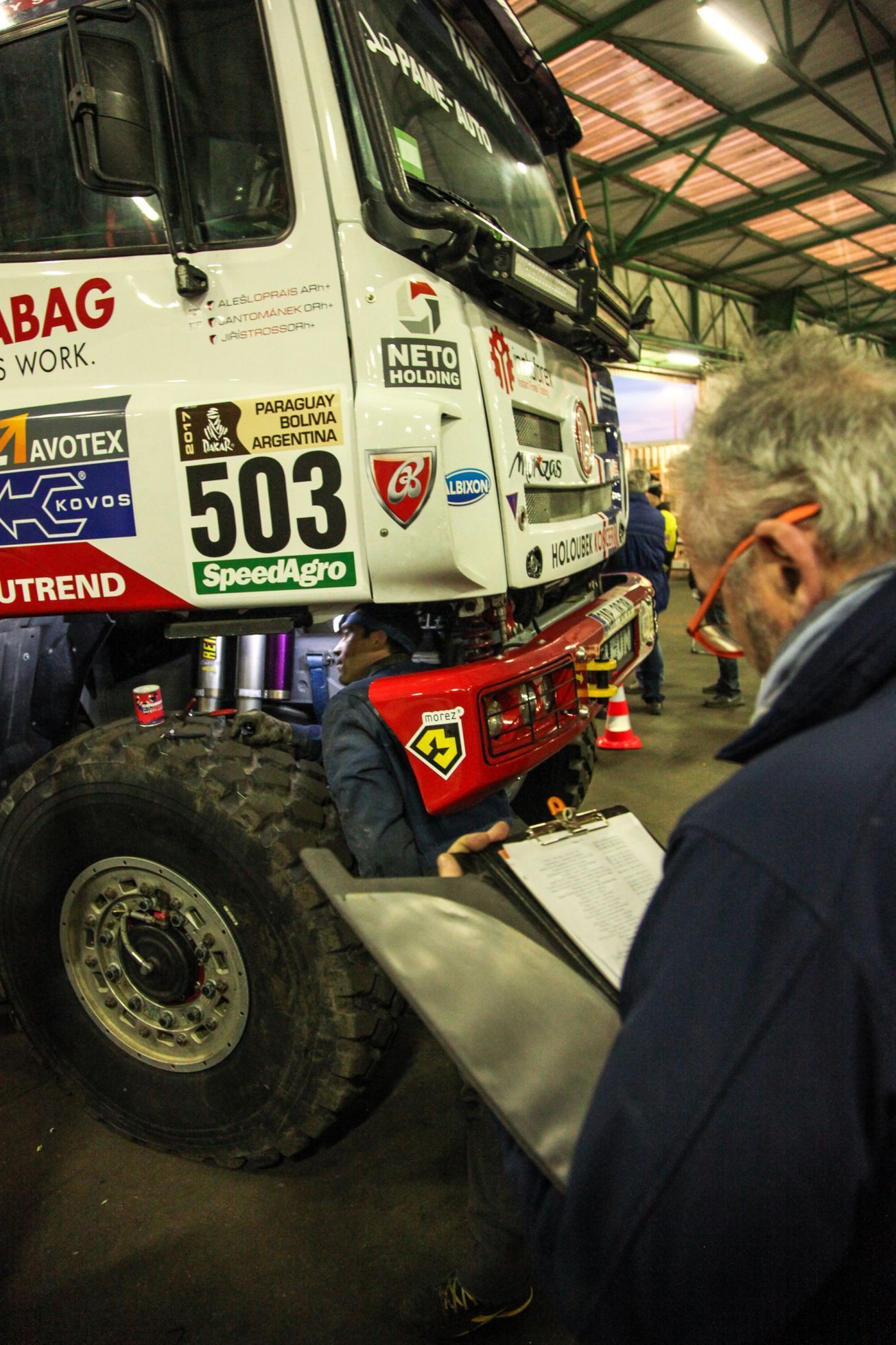 Rallye Dakar 2017, odjez z Le Havre: Aleš Loprais, Tatra