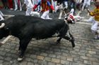 Prchající býk zranil ve Španělsku jedenáct lidí