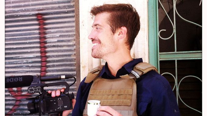 James Foley na archivním snímku.