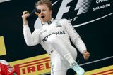 ... jeho týmový kolega Nico Rosberg, který tak vyhrál i třetí podnik této sezony