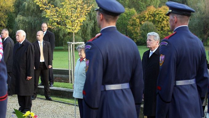 Joachim Gauck navštívil Lidice