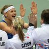 Lucie Šafářová ve Fed Cupu proti Austrálii