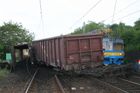 V Ostravě vykolejil nákladní vlak, škoda je 5,6 milionu