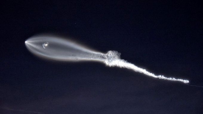 Raketa Falcon 9 společnosti SpaceX.