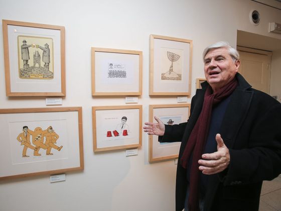Slívovy kafkovské aforismy Jiří Slíva: Výstava Můj šálek Kafky