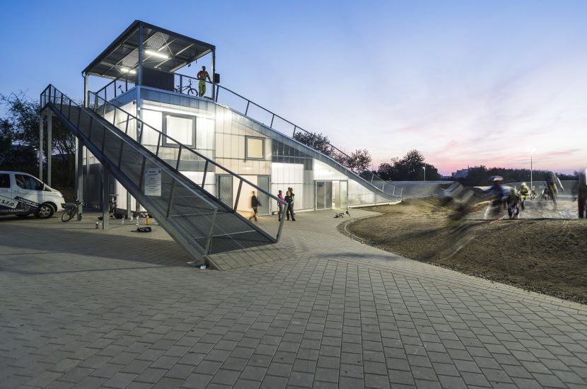 Startovací rampa BMX