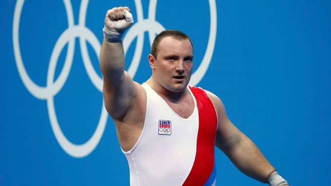 Jiří Orság na olympiádě.
