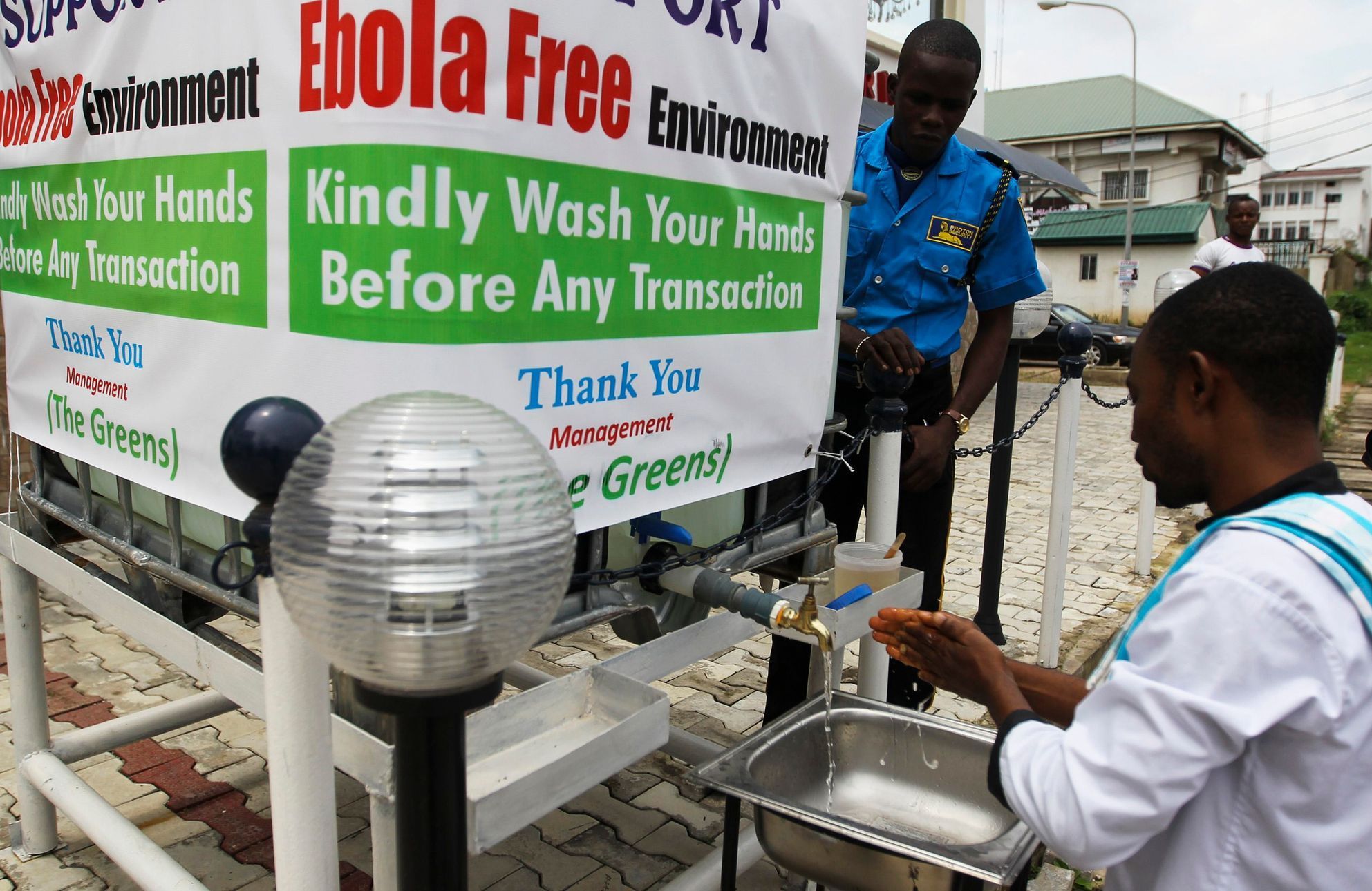 Ebola - opatření v Nigérii