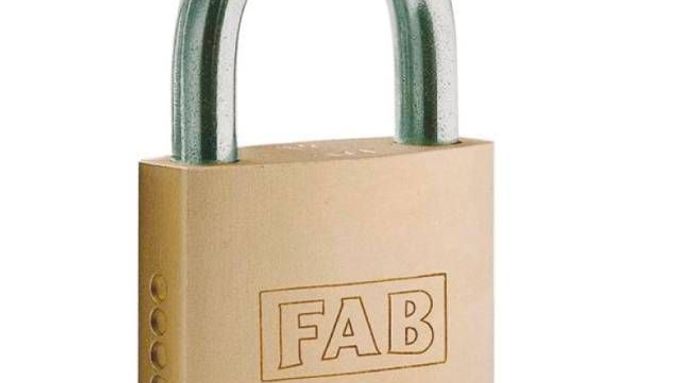 Visací zámek značky FAB