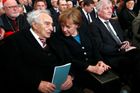 Merkelová v továrně smrti. V Dachau uctila památku obětí