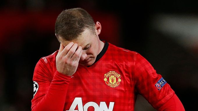 Wayne Rooney může vinou zranění přijít až o čtyři zápasy Premier League