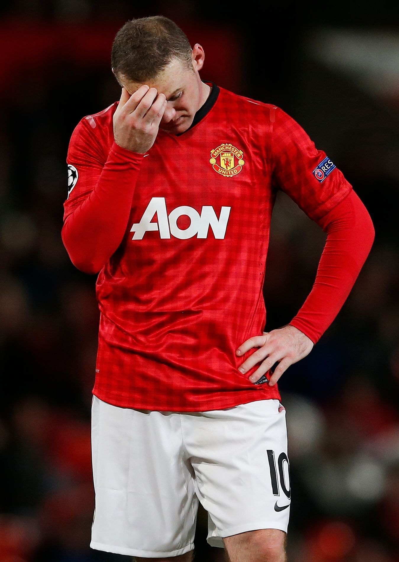 Manchester United - Kluž, Liga mistrů (Rooney)