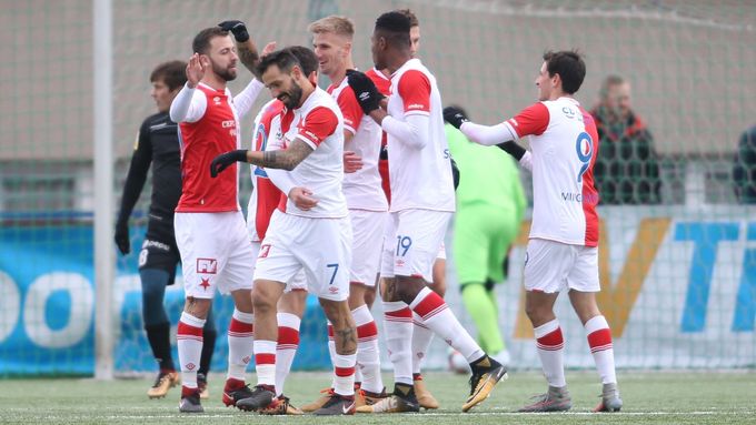 Slavia se raduje teprve z druhého vítězství v přípravě