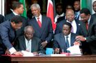 Keňa má naději na mír. Politici podepsali dohodu