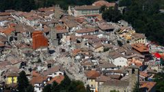 Amatrice - Itálie - zemětřesení