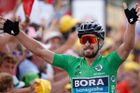Sagan ovládl těžký dojezd a slaví desátý triumf na Tour de France