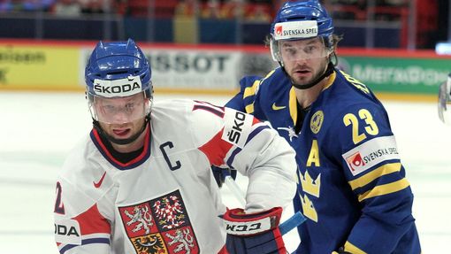 MS v hokeji 2013, Česko - Švédsko: Jiří Novotný - Niklas Persson