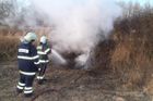 Stovka hasičů stále likviduje rozsáhlý požár lesa u Lipníku