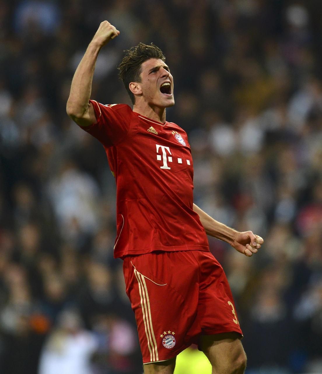 Semifinále LM: Real - Bayern (Mario Gomez)