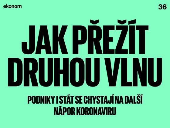 Kompletní vydání týdeníku Ekonom si můžete přečíst on-line: ekonom