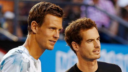 Australian Open 2015: Tomáš Berdych a Andy Murray před semifinále
