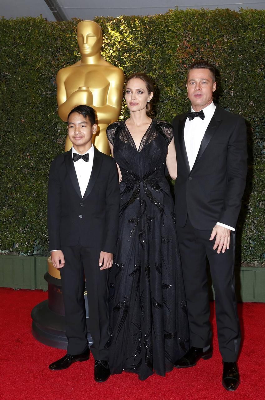 Angelina Jolie, Brad Pitt, Maddox