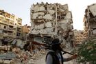 Exploze v syrském Halabu zničila hotel, který sloužil armádě