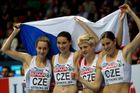 Stříbro po devíti letech. Ruský doping přinesl české atletické štafetě kov z MS