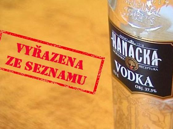 Případ lihové mafie Etikety lahví, ve kterých byl nalezen závadný alkohol - možné padělky