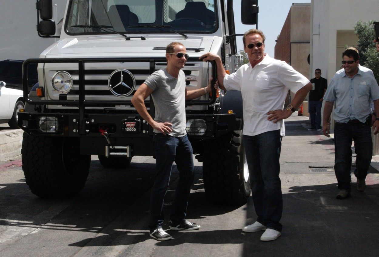 Arnold Schwarzenegger prodal - Mercedes Benz Unimog