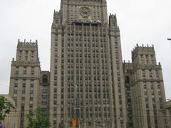Ruské ministerstvo zahraničí v Moskvě