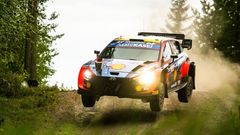 Ott Tänak, Hyundai na trati Finské rallye 2022
