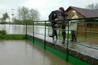 Hrozba povodní pominula. Hladiny řek na Moravě klesají a meteorologové nečekají vydatné deště