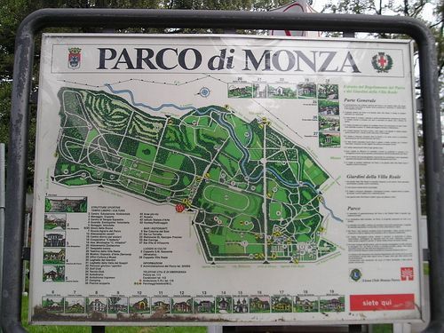 Královský park v Monze
