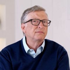 Spoluzakladatel společnosti Microsoft a filantrop Bill Gates.