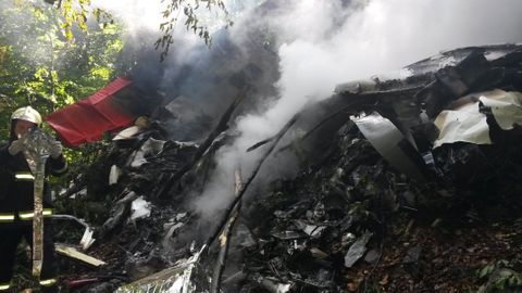 U Trenčína se srazila letadla s parašutisty. 7 lidí zahynulo