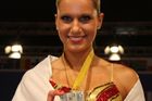 Další český triumf. Denisa Barešová, 1. místo na ME v aerobiku