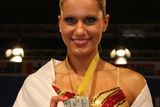 Další český triumf. Denisa Barešová, 1. místo na ME v aerobiku