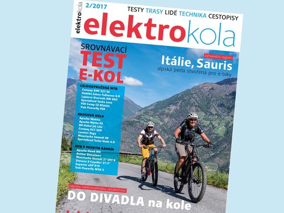 Test najdete také v časopise Elektrokola elektrokola - časopis