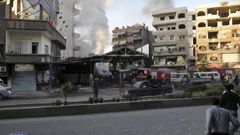 sýrie - damašek - atentát - výbuch