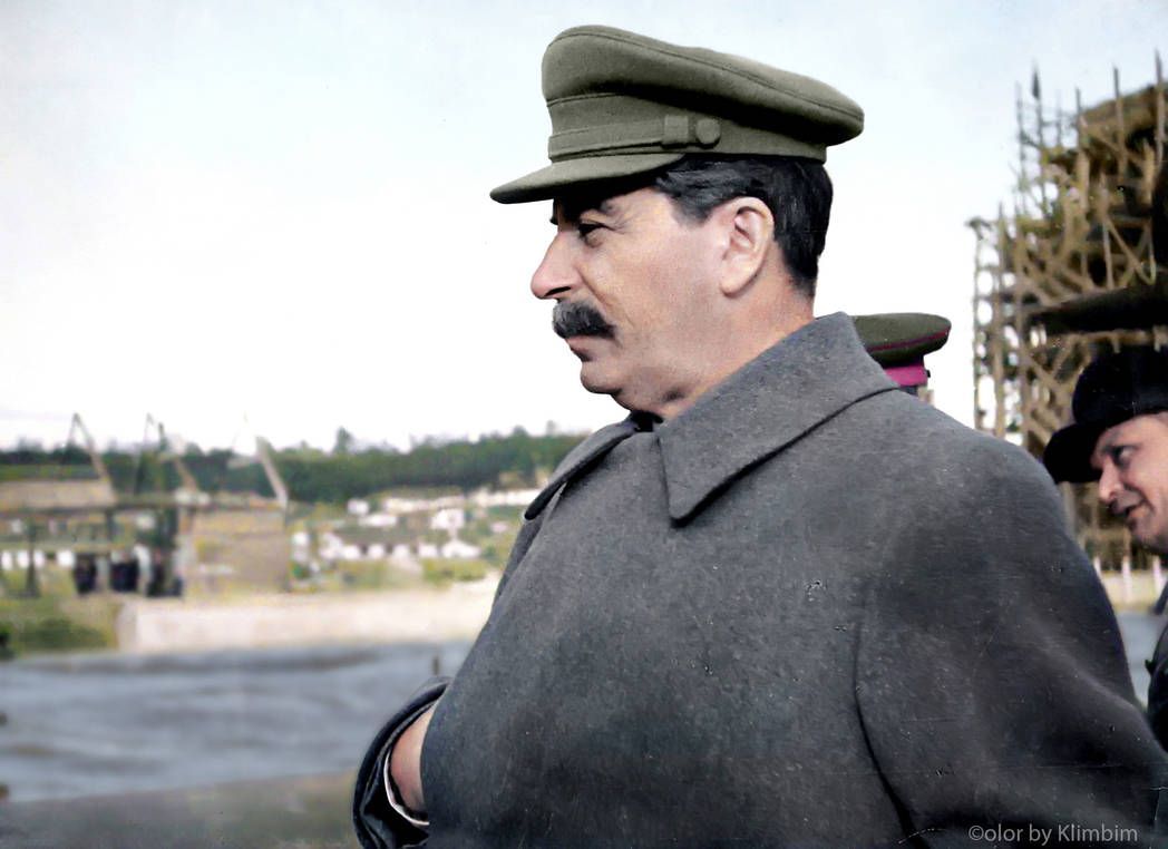 Rusko, kolorované fotografie, historie, staré Rusko, carské Rusko, Stalin